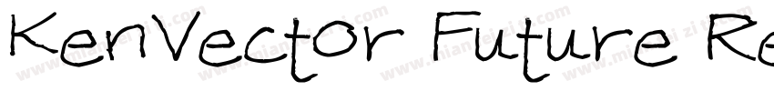 KenVector Future Re字体转换